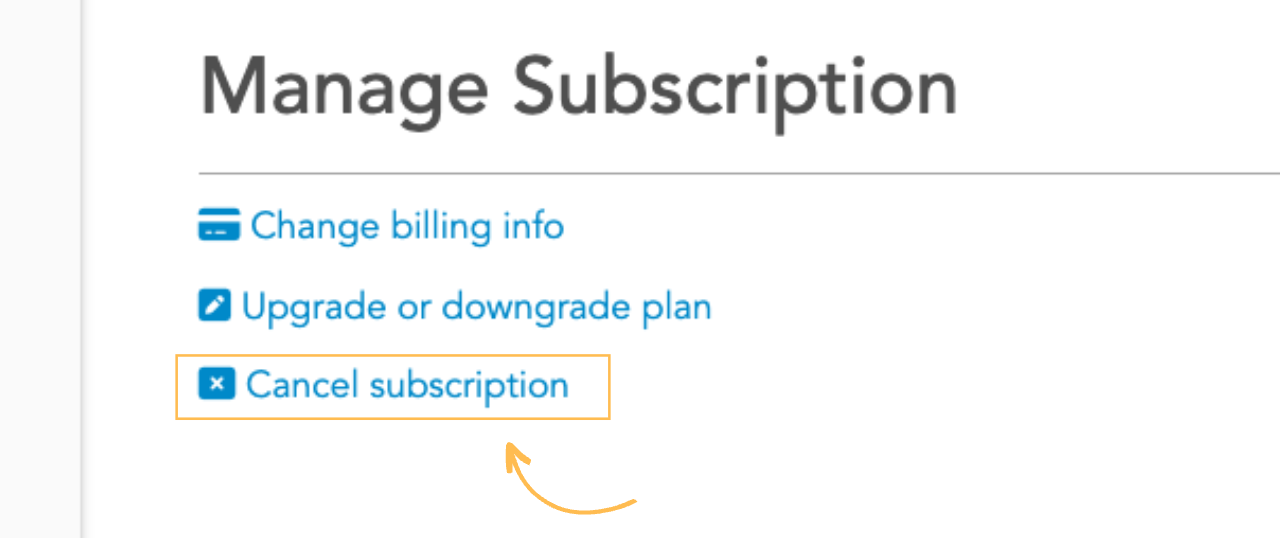 Cancel  Subscription  Complete step by step Instructions